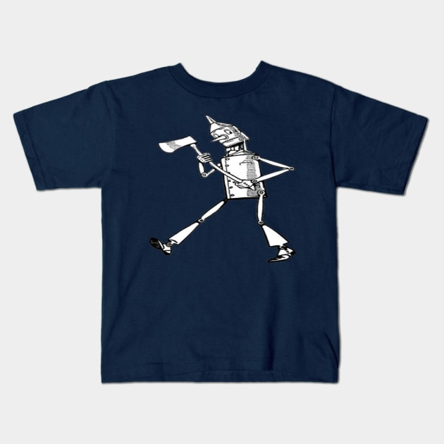 Tin Man Strut Kids T-Shirt by t-shirts for people who wear t-shirts